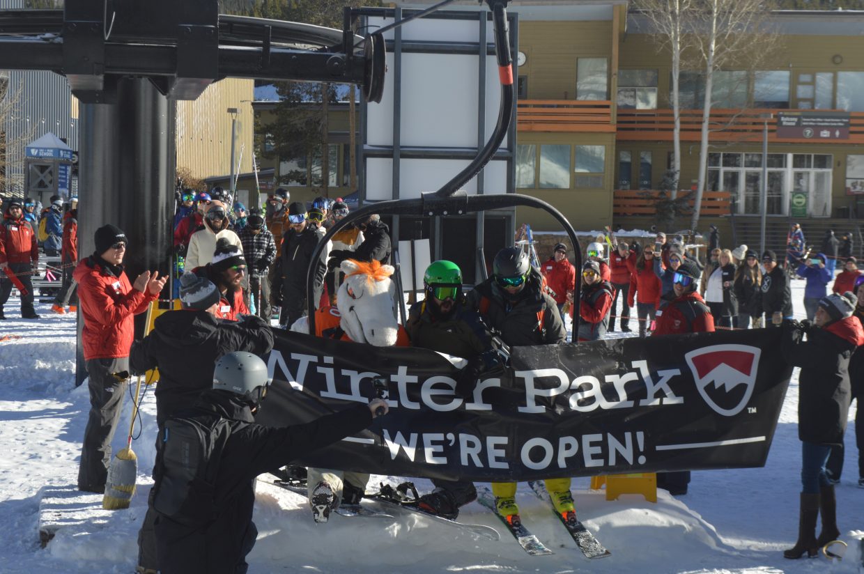 Winter Park Resort opens season strong with most snow in a decade (with